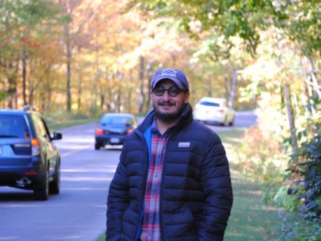 Habib Zahori was scared to seek asylum in the US. So he pushed a rickety bike through the snow to get to Canada.